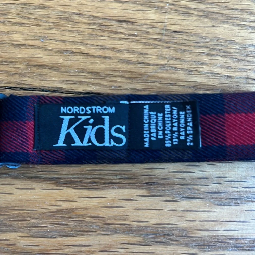 Nordstrom Kids Plaid Bow Tie